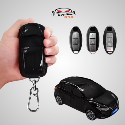 BlazeGuard Key – Diseño Japonés N/compatible con Nissan Kicks y Xtrail (RC-6)