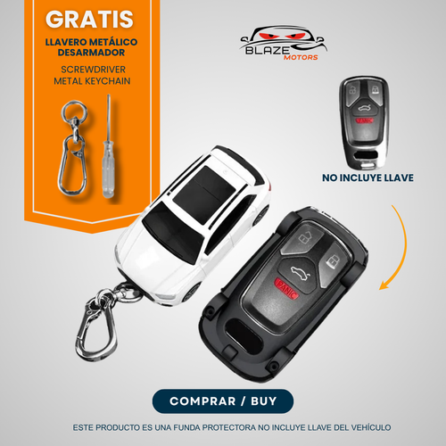 BlazeGuard Key – Diseño Alemán/compatible con Audi Q5 (AD-5)