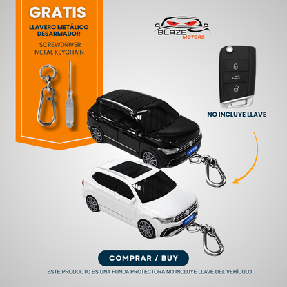 BlazeGuard Key – Diseño Alemán/compatible con Tiguan (DZ-7)
