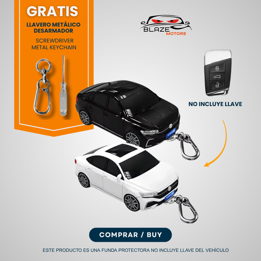 BlazeGuard Key – Diseño Alemán/compatible con Jetta A7, A8 (DZ-9)