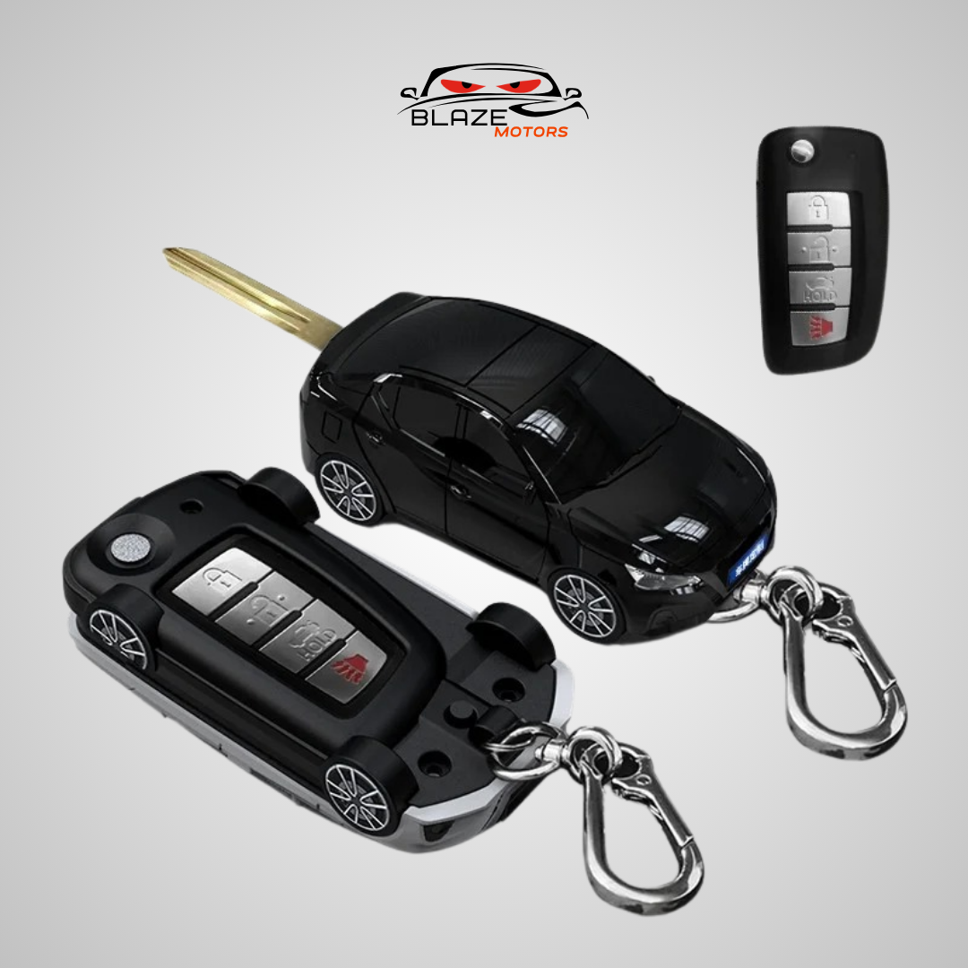 BlazeGuard Key – Diseño Japonés N/compatible con Nissan Versa, Sentra, Máxima, Altima (RC-3T)