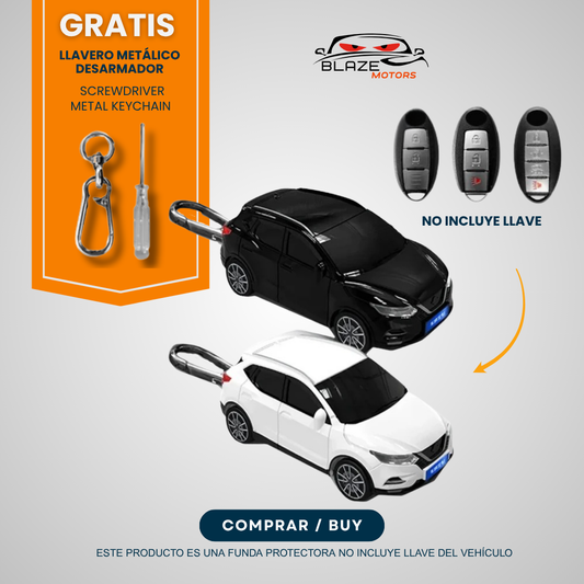 BlazeGuard Key – Diseño Japonés N/compatible con Nissan Kicks y Xtrail (RC-6)